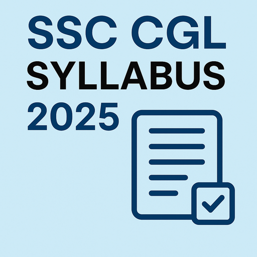 SSC CGL SYLLABUS 2025