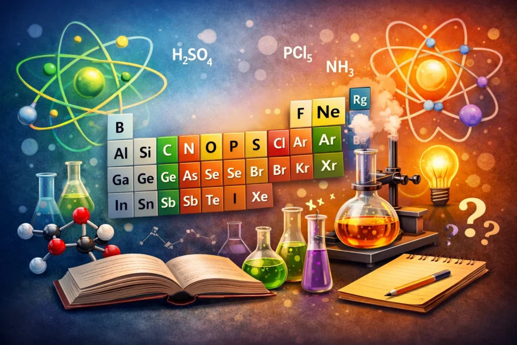 P Block Elements JEE Main PYQs