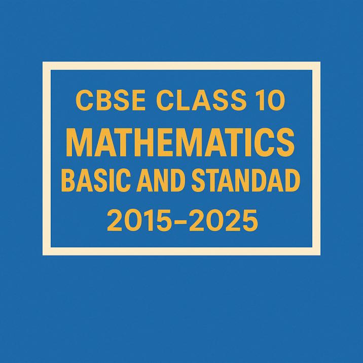 CBSE Class 10 Mathematics Question Paper