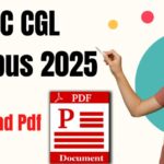 SSC Syllabus for CHSL 2025