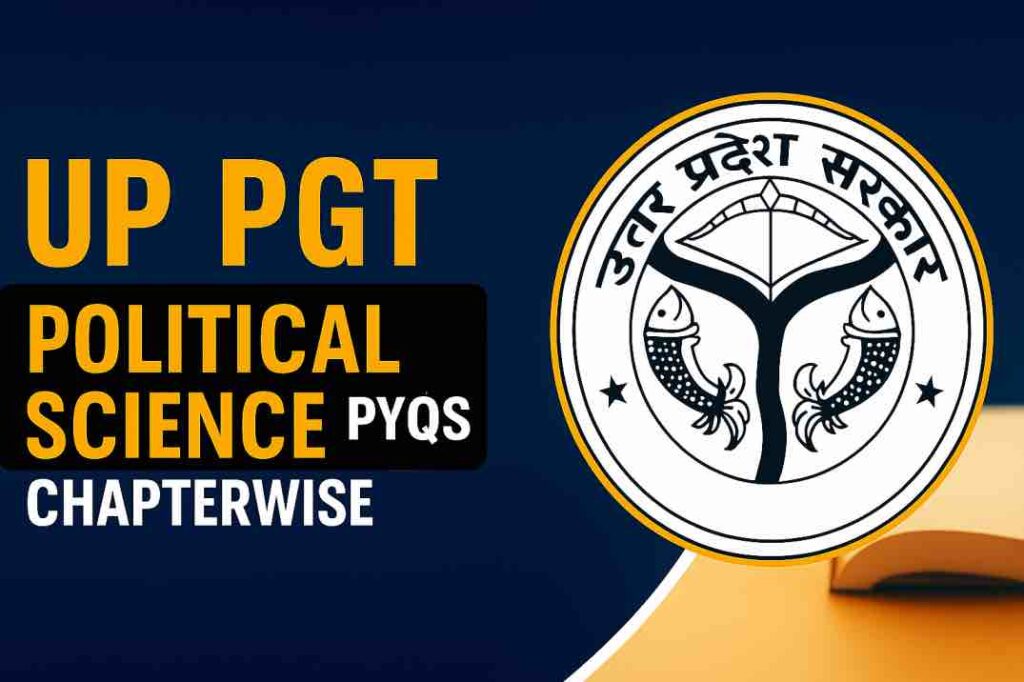 UP PGT Political Science Previous Year Paper