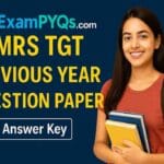 Emrs tgt previous year question paper