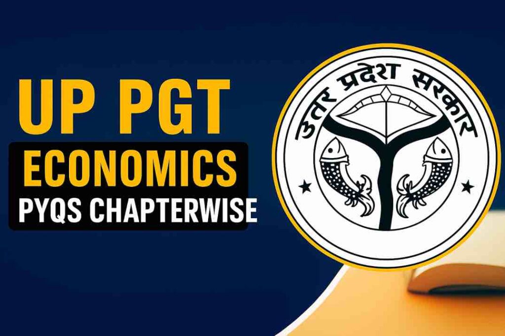 UP PGT Economics Previous Year Paper