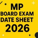 Mp board exam date sheet 2026