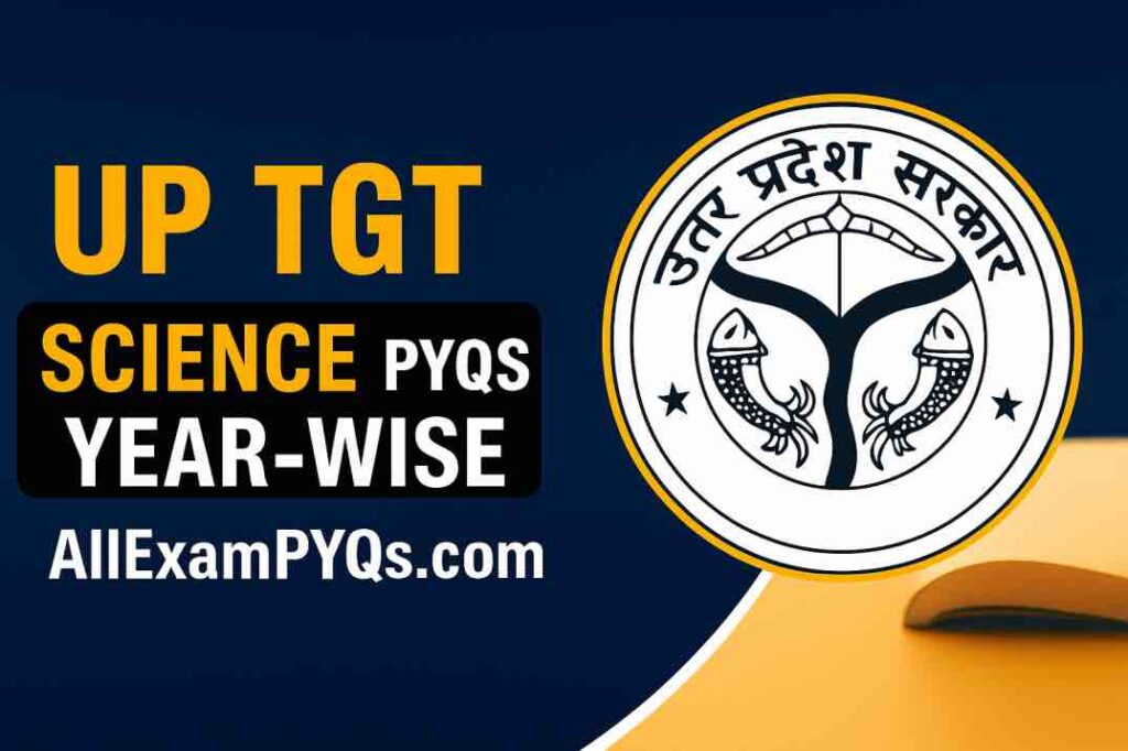 UP TGT Science Previous Year Paper