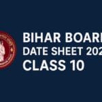 Bihar Board Date Sheet 2026 Class 10 – AllexamPyqs