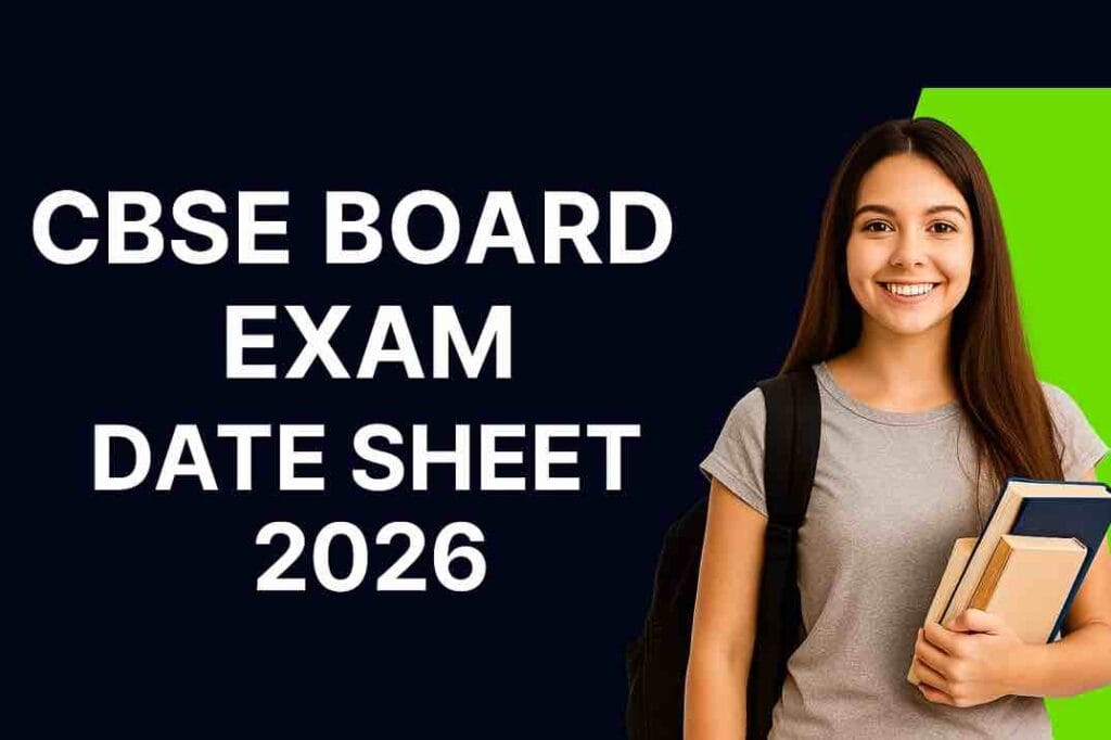 CBSE Board Exam Date Sheet 2026