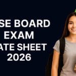 CBSE Board Exam Date Sheet 2026