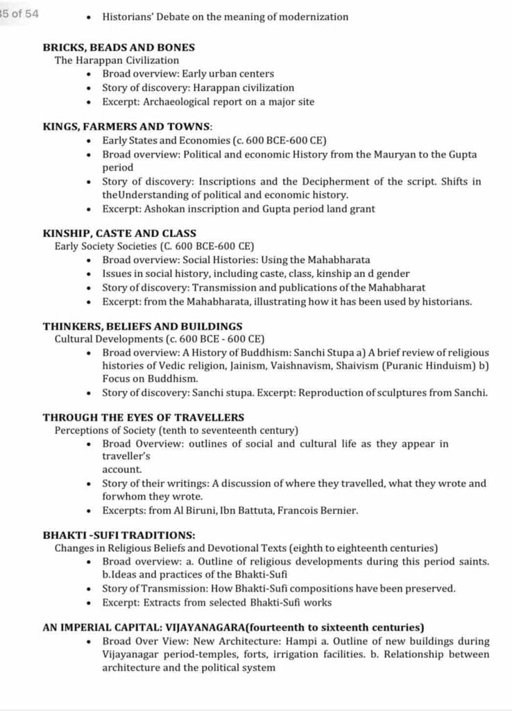 EMRS PGT History Syllabus PDF Download