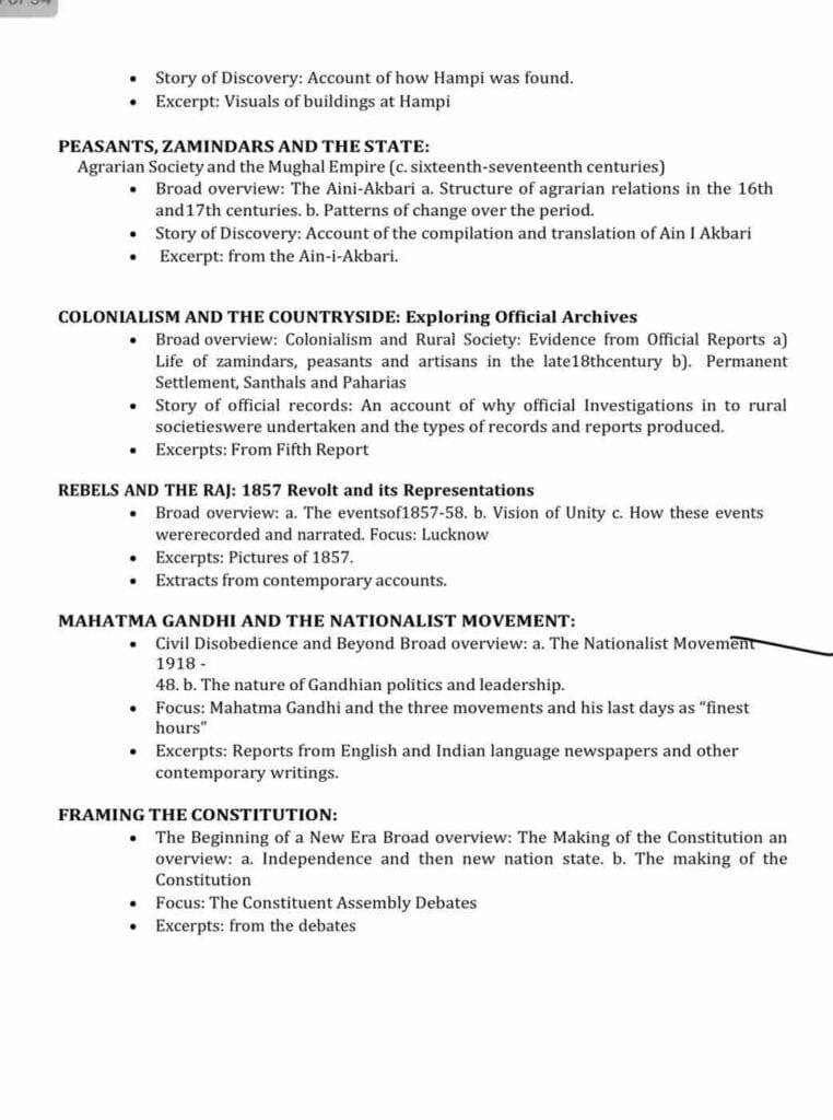 EMRS PGT History Syllabus PDF Download