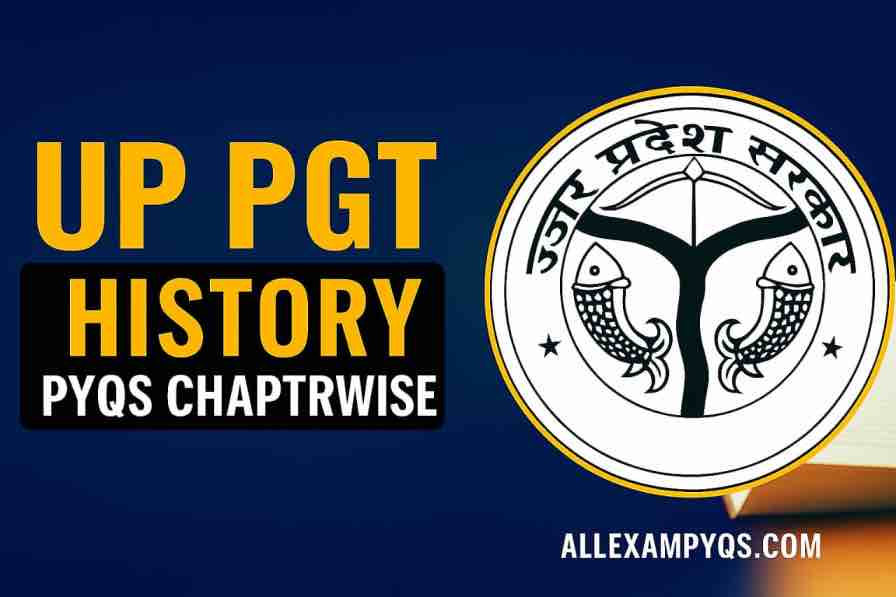 UP PGT History Previous Year Paper