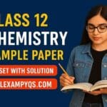 CBSE Class 12 Chemistry Sample Paper 2025-26
