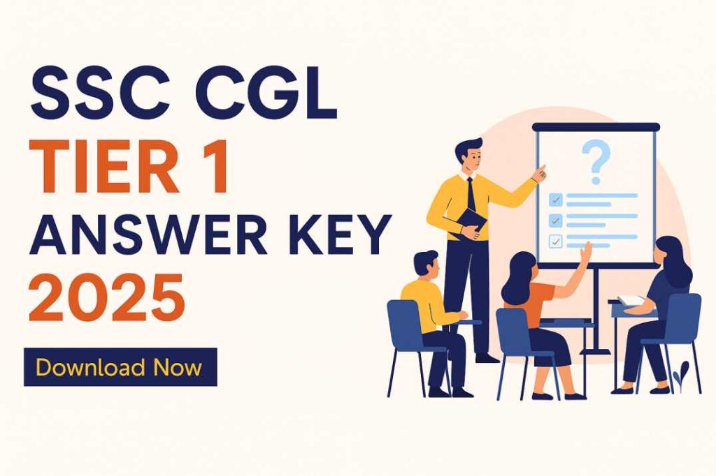 SSC CGL Tier 1 Answer Key 2025