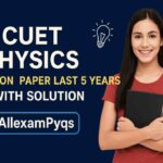 CUET Physics Question Paper