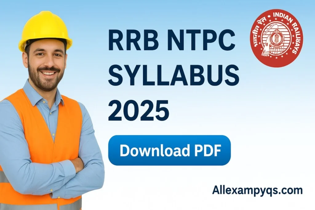 RRB NTPC Graduate Level Syllabus