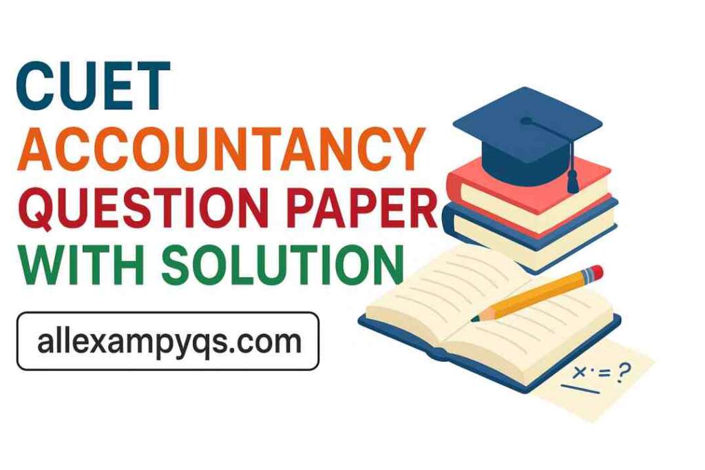 CUET Accountancy Question Paper