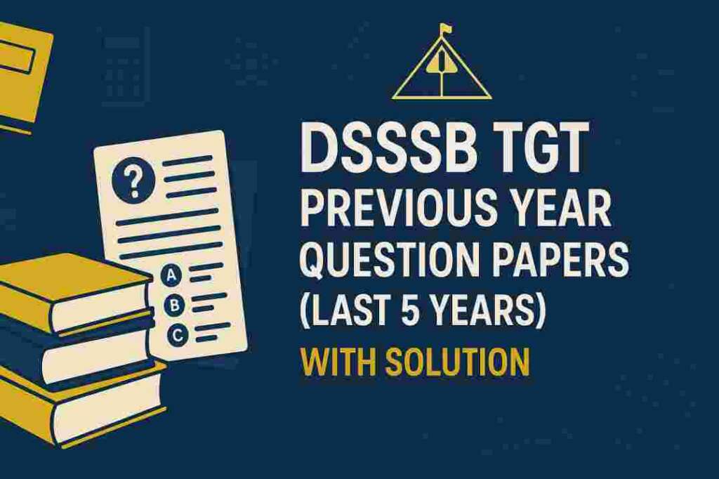 DSSSB TGT Previous Year Paper