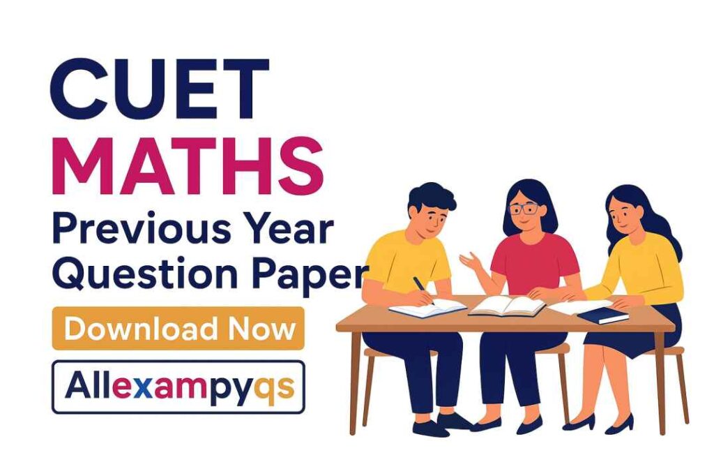 Cuet math pyq