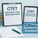 CTET Previous Year Question Paper