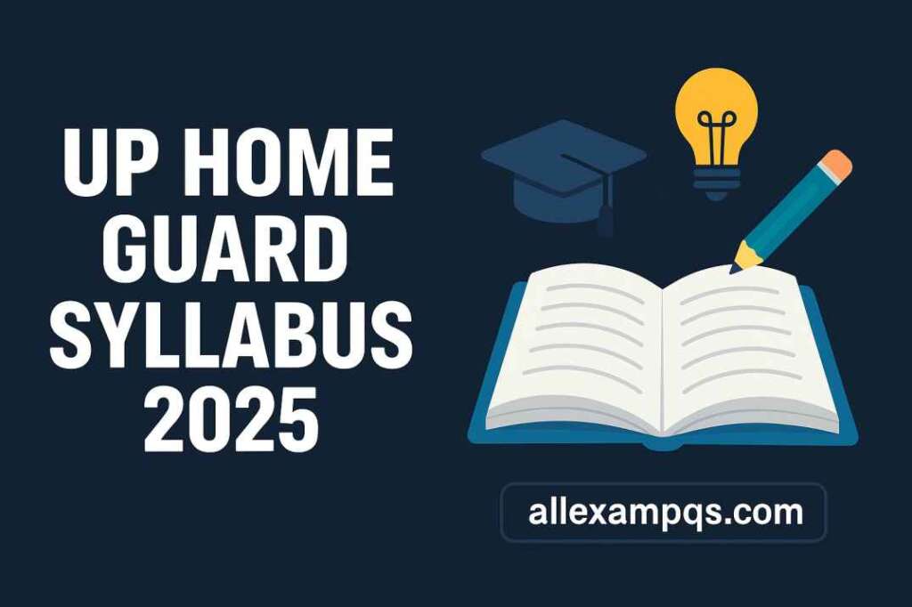 UP Home Guard Syllabus 2025