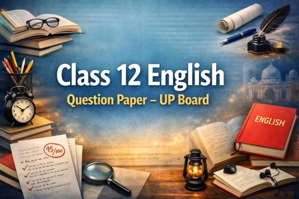 Class 12 English Question Paper – UP Board