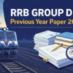 RRB Group D Previous Year Paper 2022​