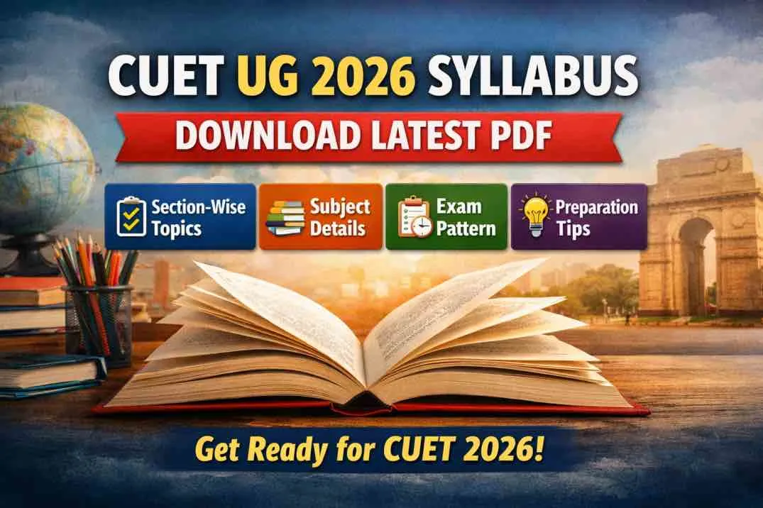 CUET Syllabus 2026 – Download PDF​