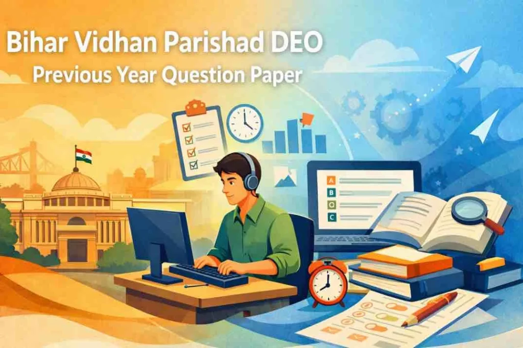 Bihar Vidhan Parishad DEO Previous Year Question Paper