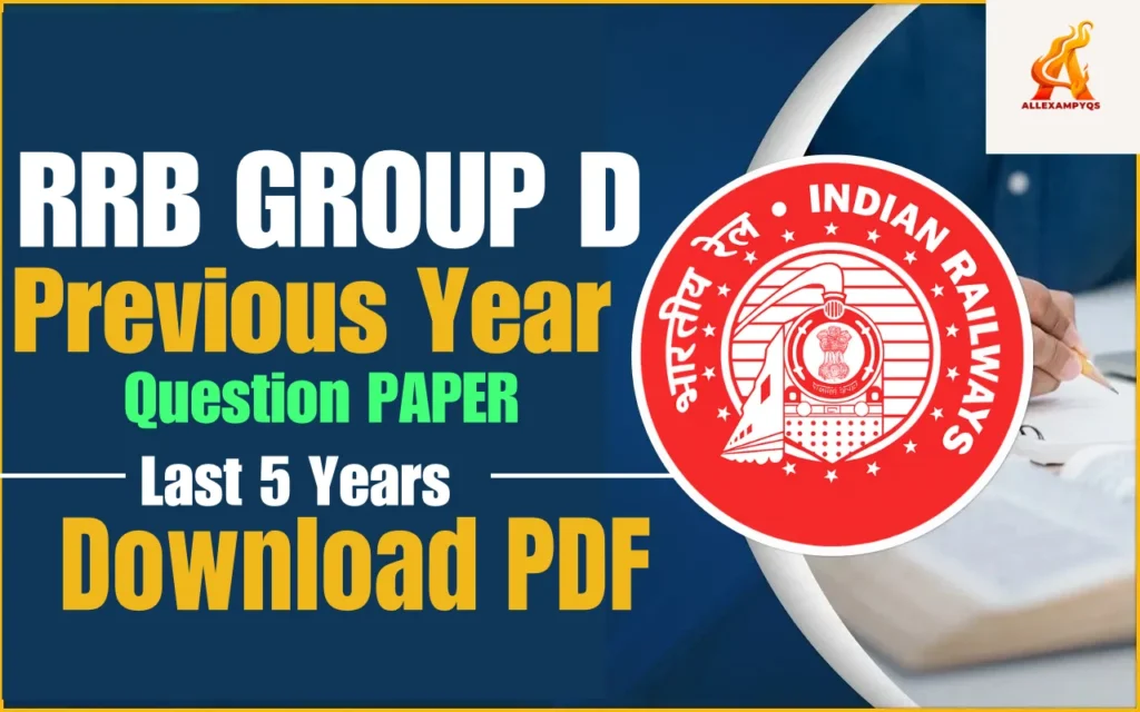 RRB Group D Previous Year Question Paper