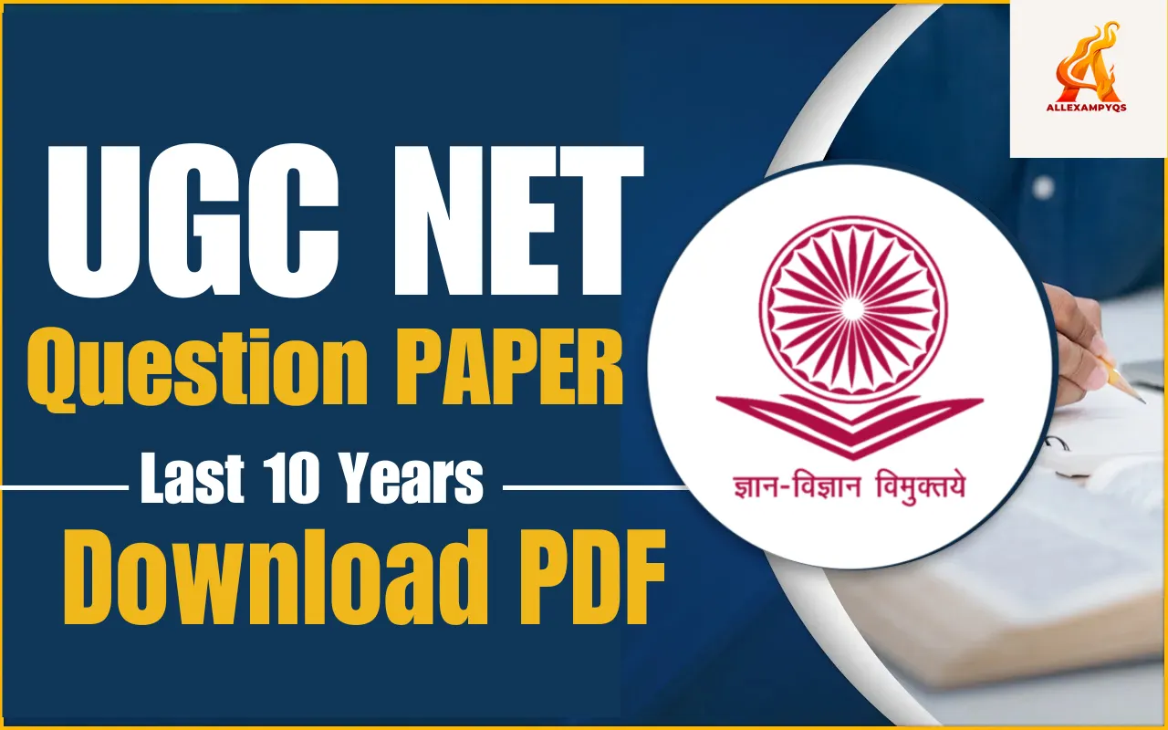 UGC NET Previous Year Question Paper - Download PDF