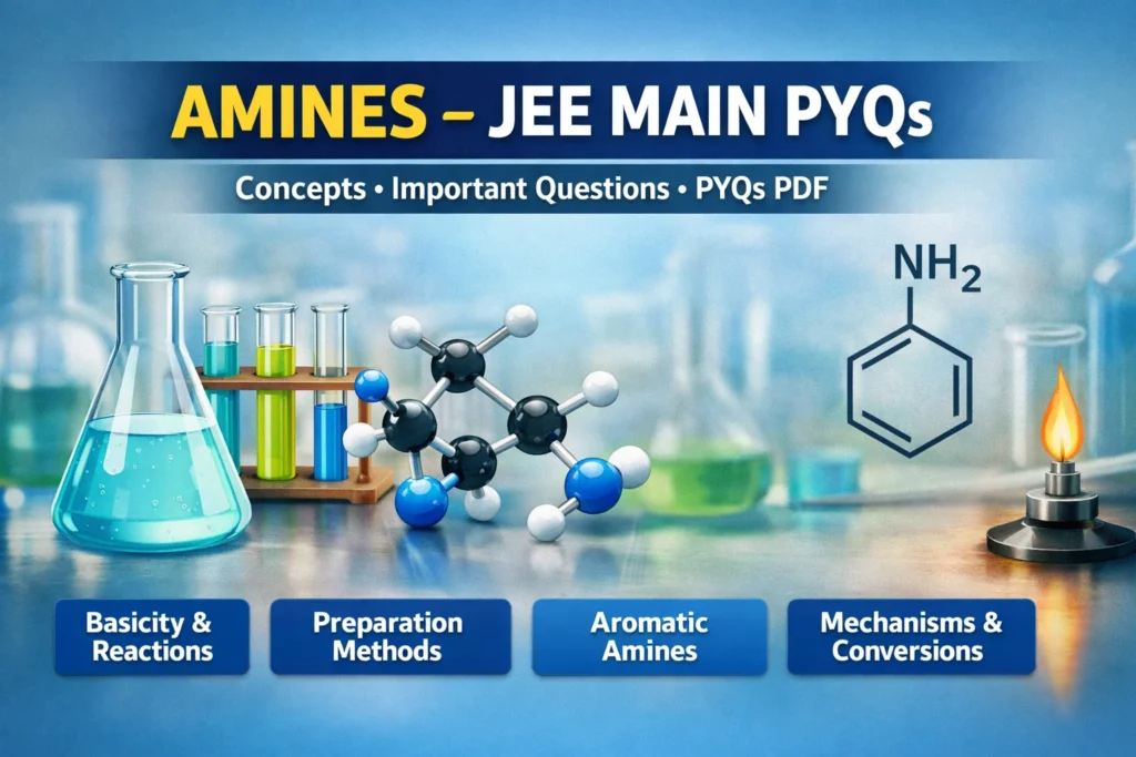Amines JEE Main PYQs