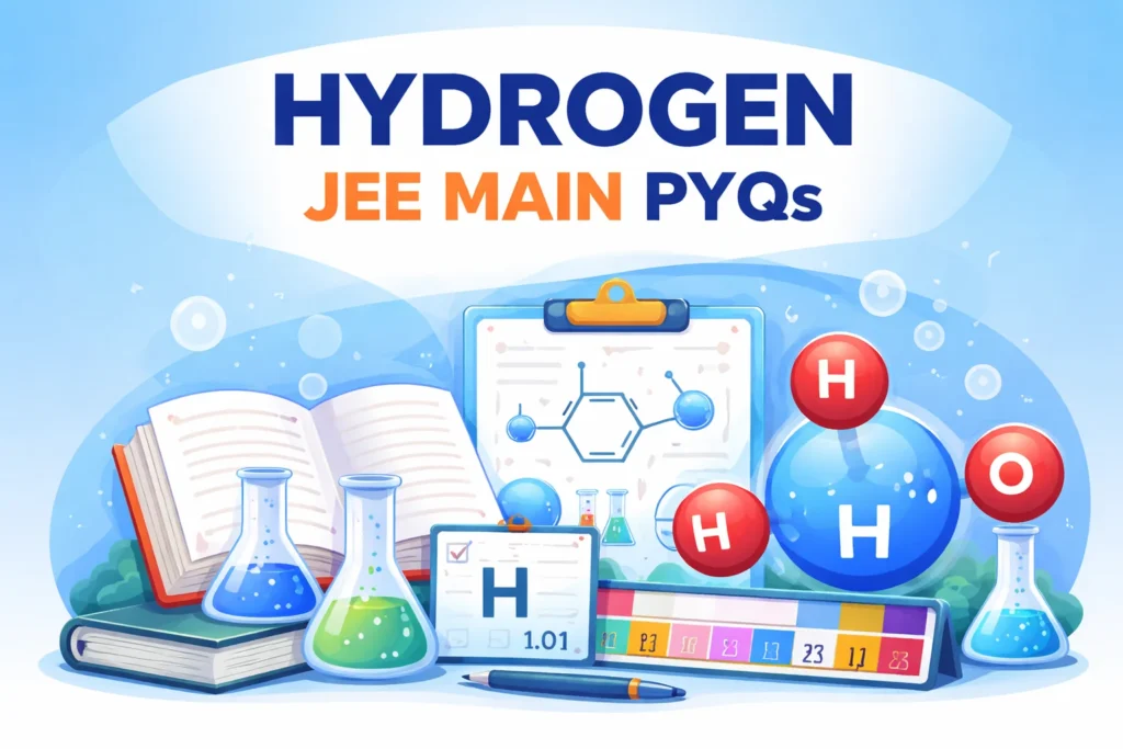 Hydrogen JEE Main Pyqs- Pdf Download