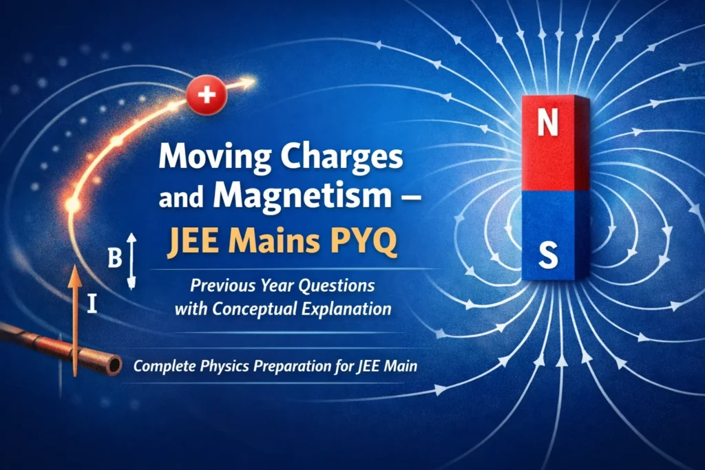 Moving Charges and Magnetism JEE Mains PYQ