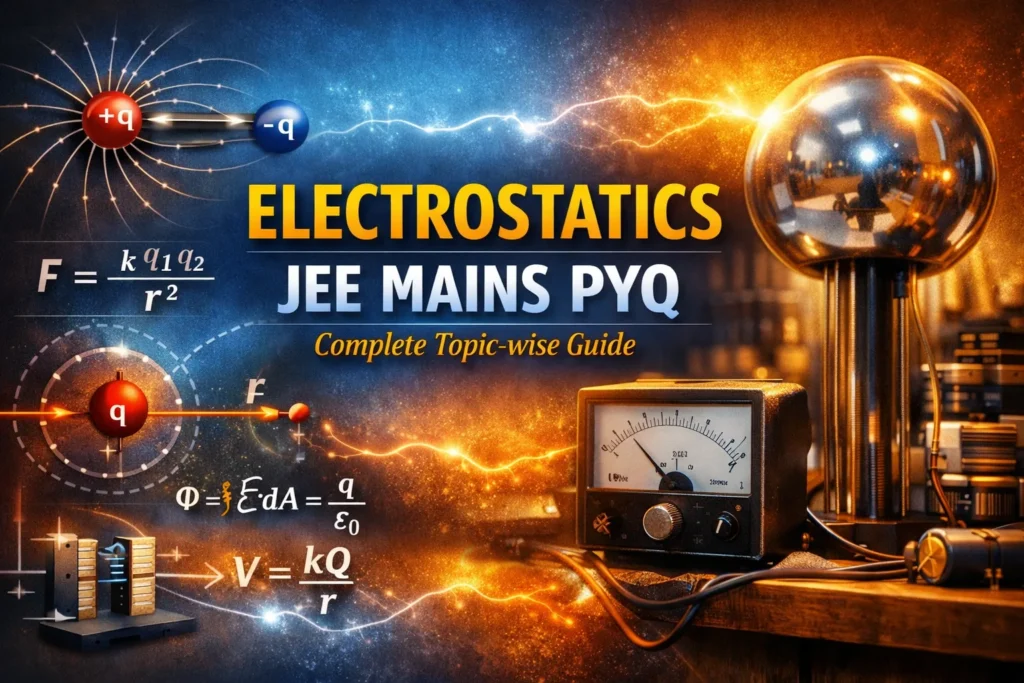 Electrostatics JEE Mains PYQ