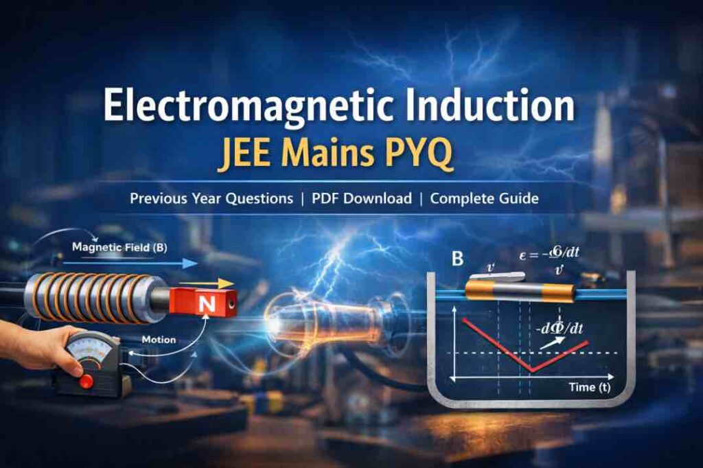 Electromagnetic induction jee mains pyq