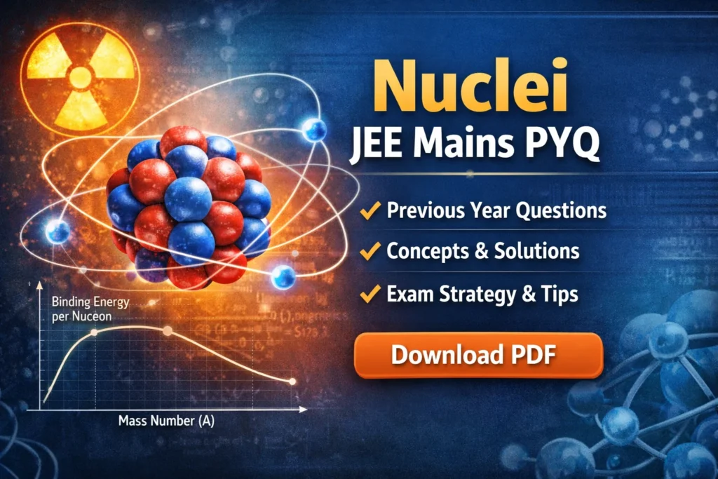 Nuclei JEE Mains PYQ