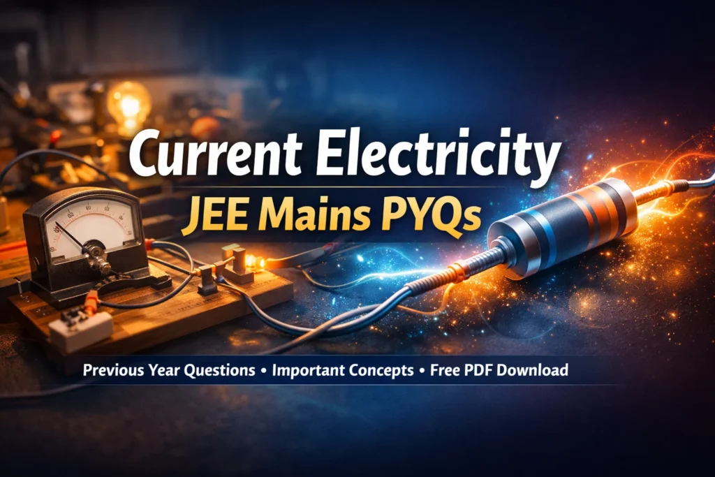 Current Electricity JEE Mains PYQs