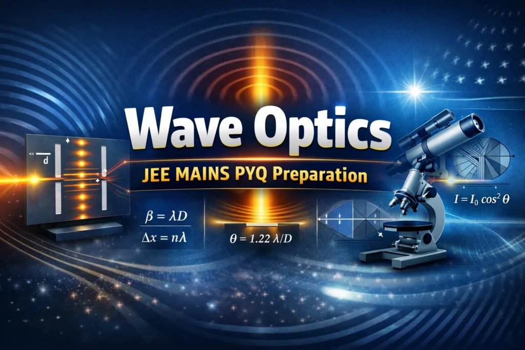 Wave Optics JEE Mains PYQ