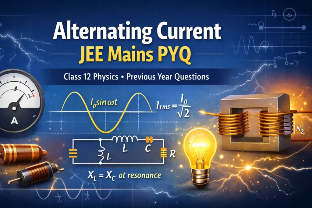 Alternating Current JEE Mains PYQ