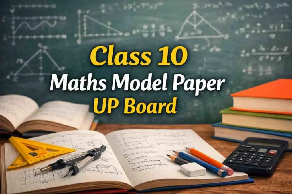 Class 10 Maths Model Paper UP Board ​