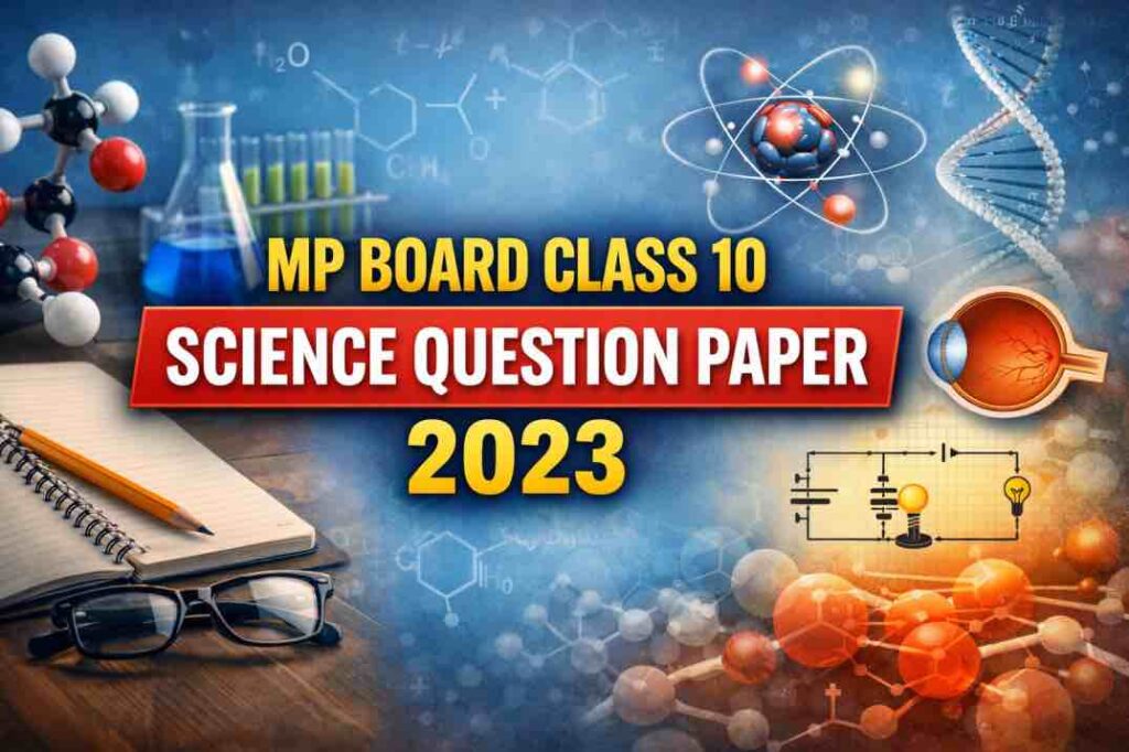 MP Board Class 10 Science Question Paper 2023