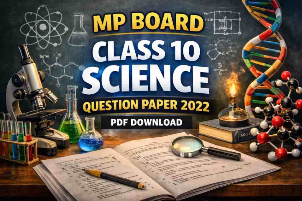 MP Board Class 10 Science Question Paper 2022