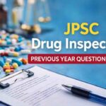 JPSC Drug Inspector Previous Year Question Paper