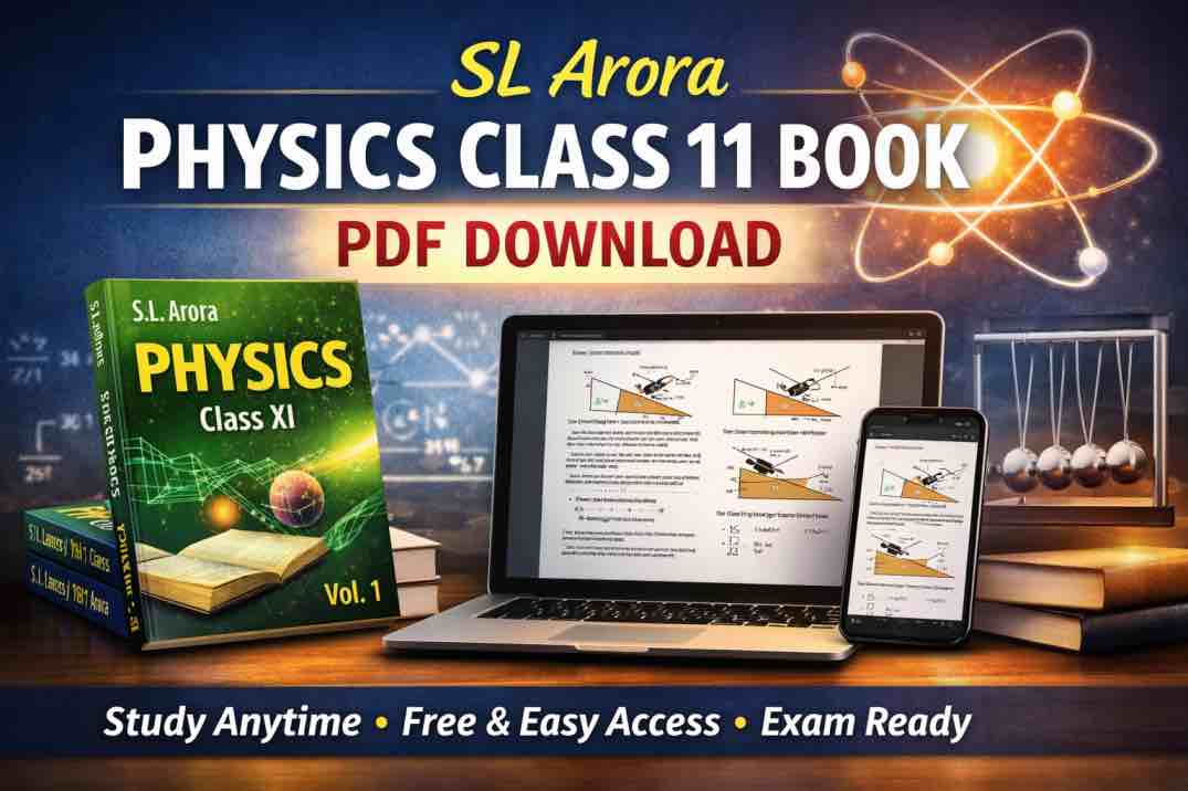 SL Arora Physics Class 11 Book PDF Download