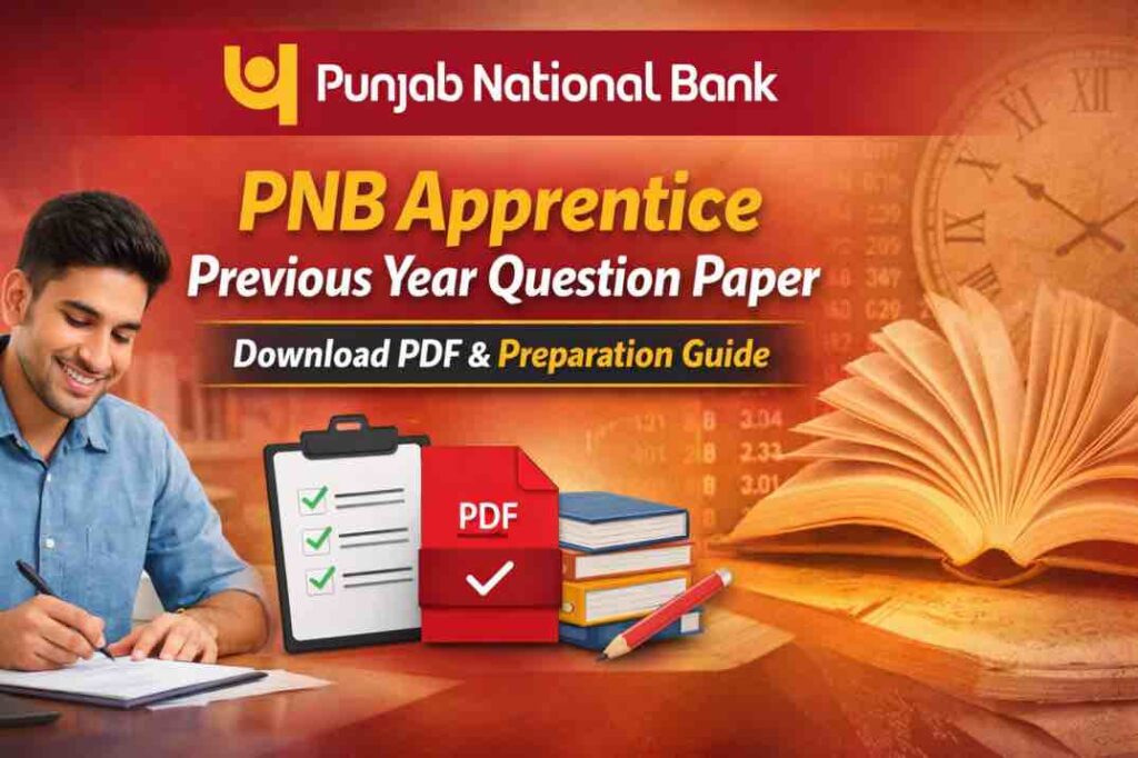 PNB Apprentice Previous Year Question Paper