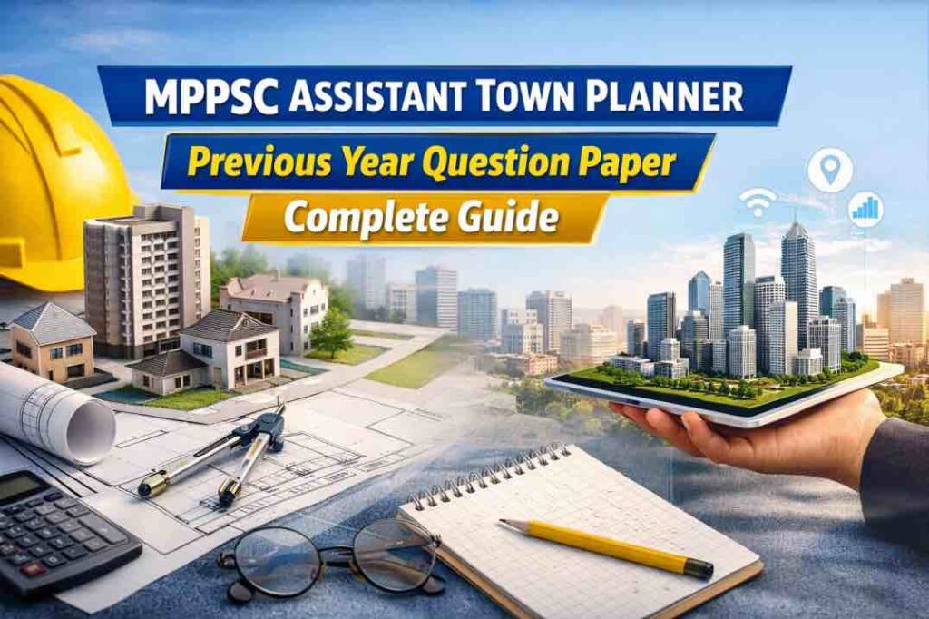 MPPSC Assistant Town Planner Previous Year Question Paper