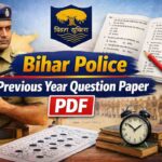 Bihar Police Previous Year Question Download
