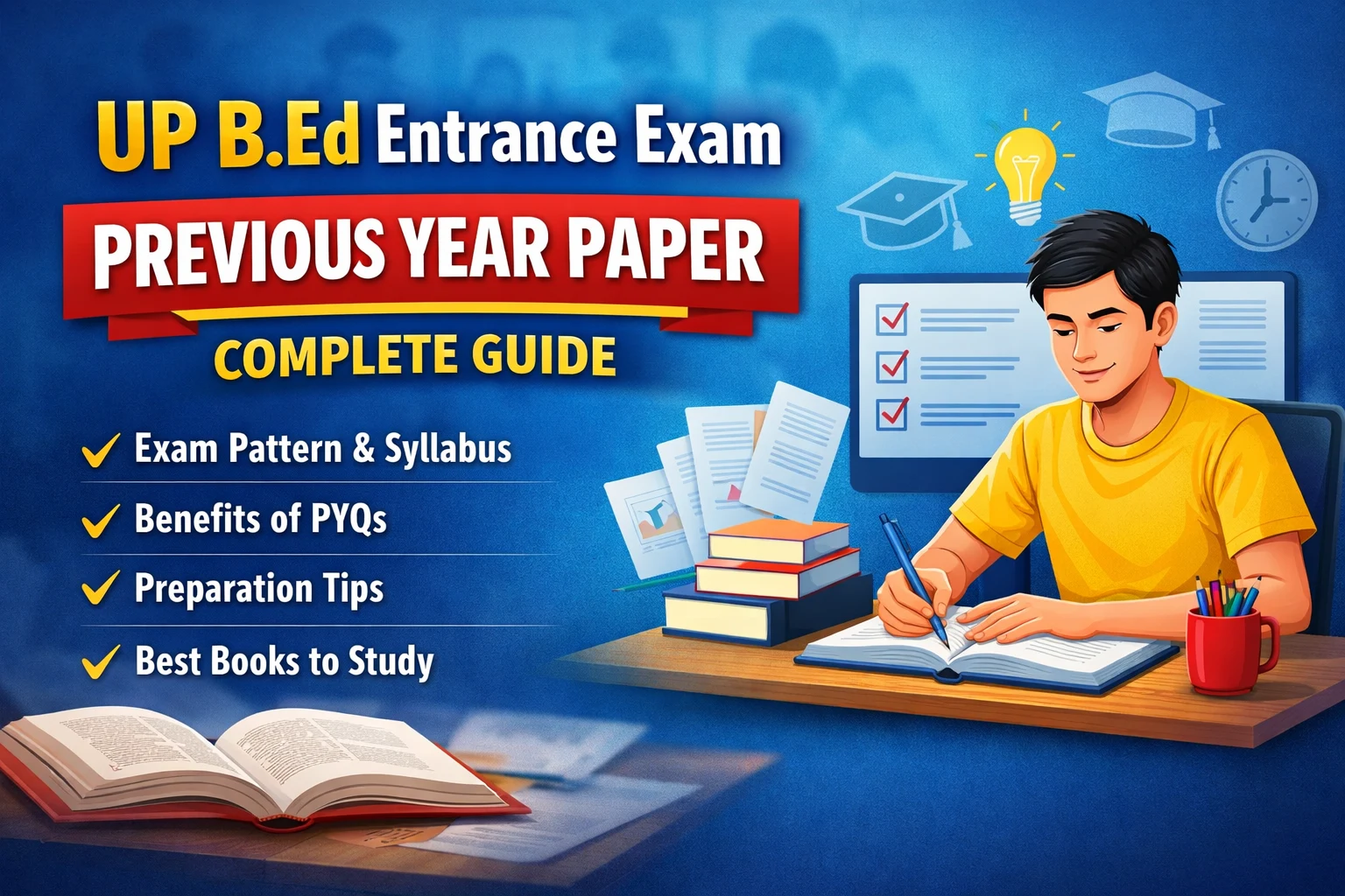 UP B.Ed Entrance Exam Previous Year Paper – Free PDF