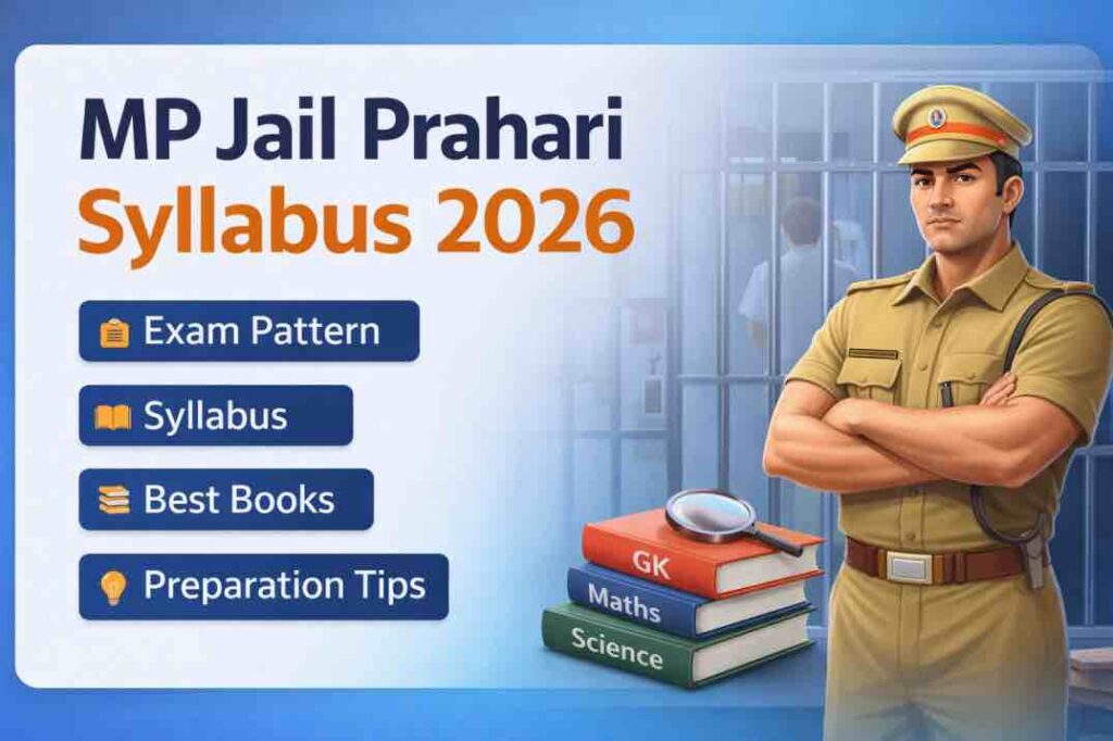 MP Jail Prahari Syllabus 2026