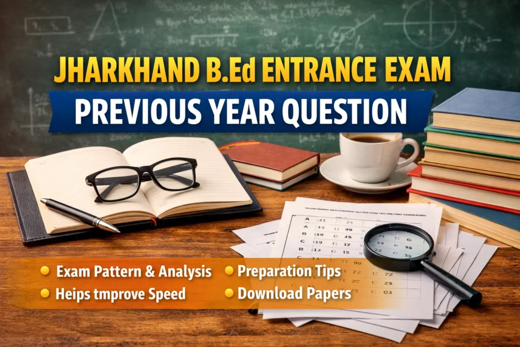 Jharkhand B.Ed Entrance Exam Previous Year Question